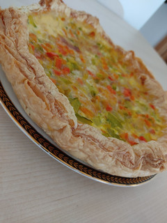 Una foto de Quiche de verduras
