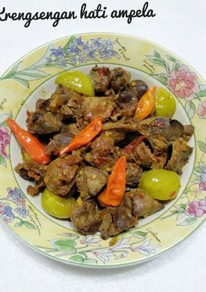 Foto resep Krengsengan hati ampela