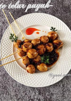 Foto resep SATE TELUR PUYUH simple