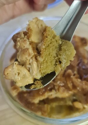 รูปของ Toffee cake หม้อทอดไร้น้ำมัน วัตถุดิบน้อย ไม่ใช้เครื่องตี