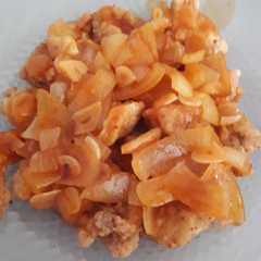 รูปของ Ayam goreng tepung saos asam manis