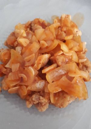 Foto resep Ayam goreng tepung saos asam manis