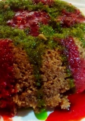A picture of Microwave sponge cake.