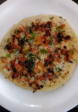 A picture of Uttapam.