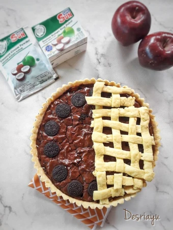 Langkah Mudah untuk Membuat Resep Apple Pie Brownies Panggang Putih Telur yang Bikin Ngiler Anti Ribet, Mantap Sekali