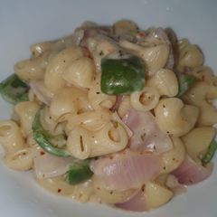 A picture of Mayonnaise Pasta.