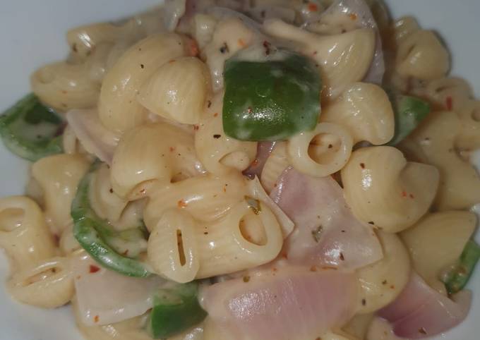 Mayonnaise Pasta Recipe by Bibhasini Patra - Cookpad