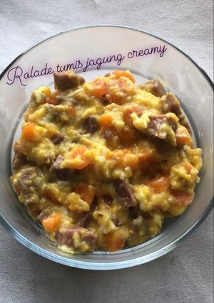 Foto resep Rolade tumis jagung creamy untuk anak