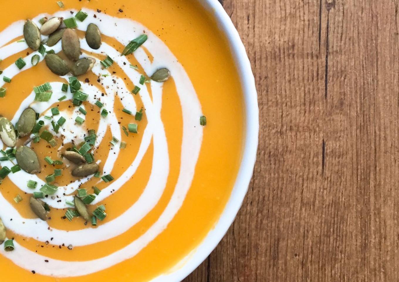 Crema de calabaza
