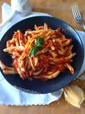 Maccheroni al ferretto all'aglione toscano