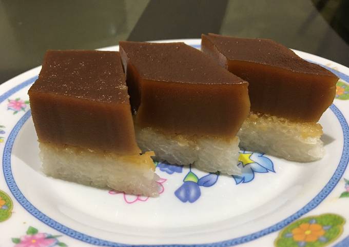 Resep Talam Srikaya Gula Merah Anti Gagal Resep Kue Mantap