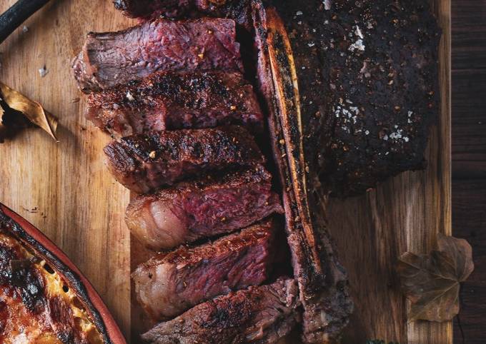 How to Prepare Homemade T-Bone Steak 🥩