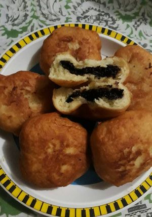 Foto resep Donut kentang isi meses meleleh😚