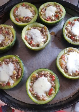 Una foto de Zapallitos rellenos