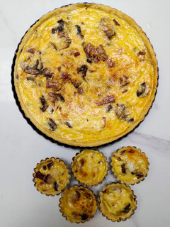 Foto resep Smokedbeef & Mushroom Quiche