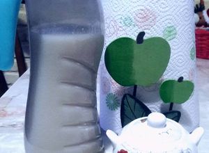 Una foto de Leche de avena (cocida)