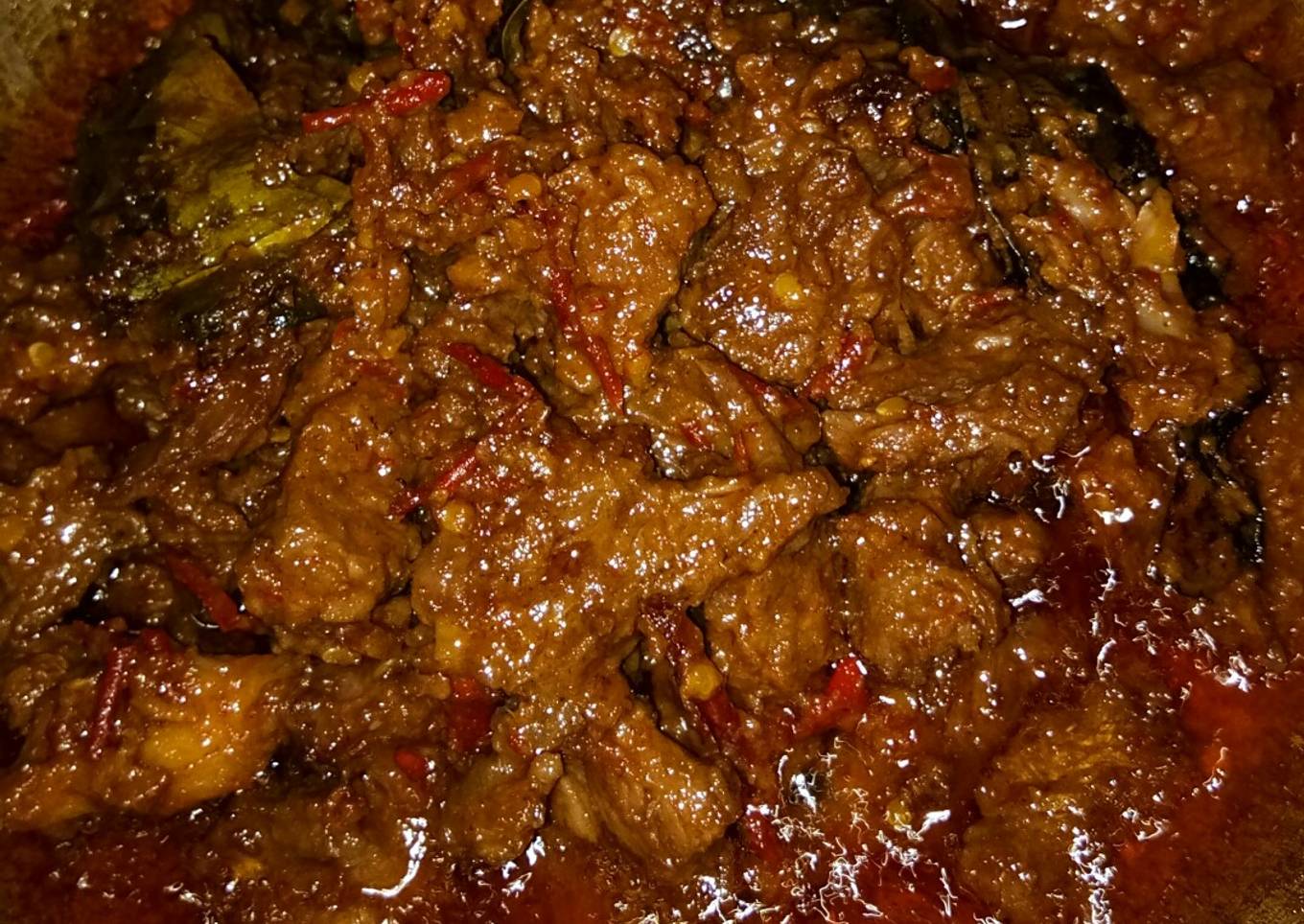 Rendang Daging Sederhana