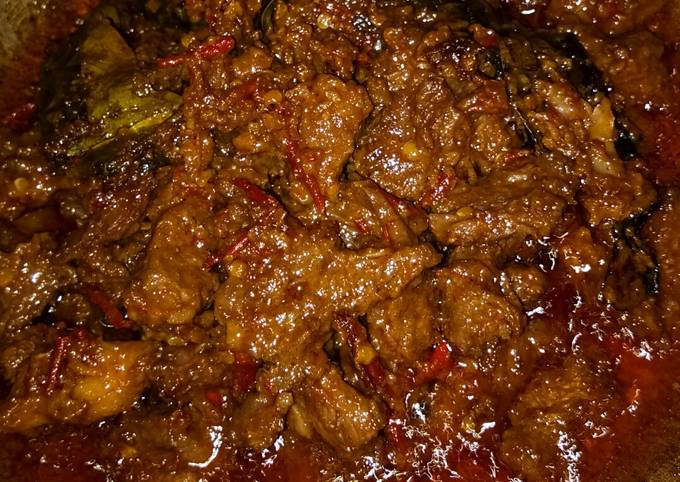 Anti Ribet, Memasak Rendang Daging Sederhana Sederhana Dan Enak