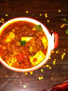 তন্দুরি পনির ইন টোম্যাটো গ্রেভি (tandoori paneer in tomato gravy recipe in Bengali) রেসিপির প্রধান ছবি