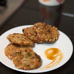 A picture of Sabudana Vada.
