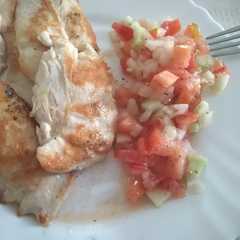 Una foto de Pico de gallo a mi manera