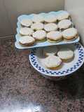 Alfajores con masa sable