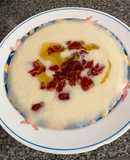 Crema de melón con yogur fría
