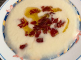 Crema de melón con yogur fría