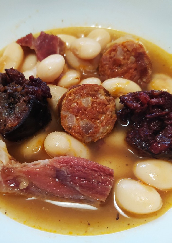 Una foto de Fabada algo más ligera