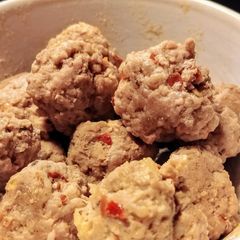A picture of G's Oriental Meatballs.