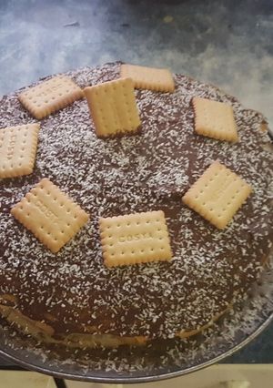 Una foto de Torta de panqueques chocolate