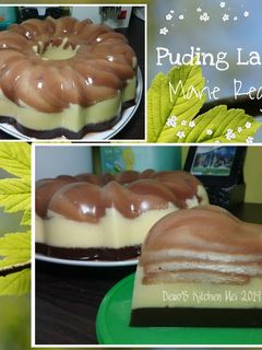Foto resep Puding Lapis Marie Regal