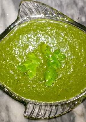 A picture of Podeeny ki chutney.