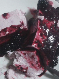 Foto principal de Tarta de moras y queso mascarpone