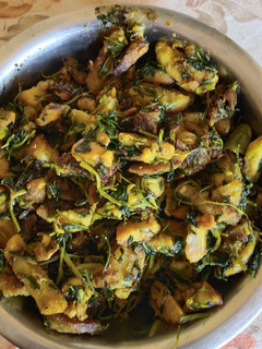 मेथी आलू की सब्जी (methi aloo ki sabzi recipe in Hindi) रेसिपी मुख्य फोटो