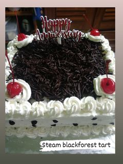 Foto resep Kue tart - blackforest kukus