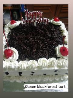 Foto resep Kue tart - blackforest kukus