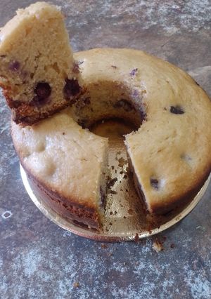 Una foto de Budín de arándanos 🫐