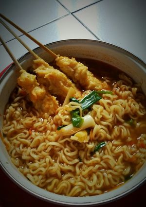 Foto resep Samyang Kuah Super Pedas 🍜🍜 #BikinRamadanBerkesan