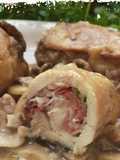 Fusi di pollo ripieni