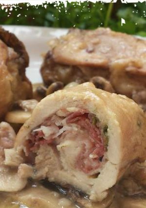 Foto di Fusi di pollo ripieni