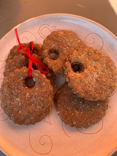 Foto di Frollìni con farina d’avena cacao e nocciole