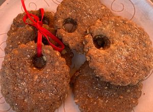 Foto di Frollìni con farina d’avena cacao e nocciole