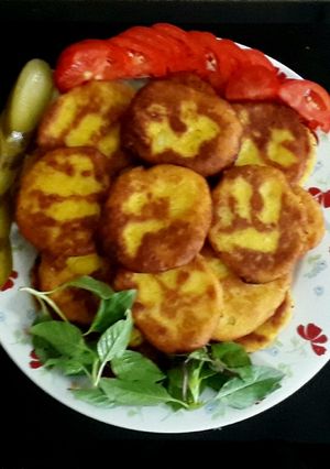 عکسی از دستور کوکو سیب زمینی