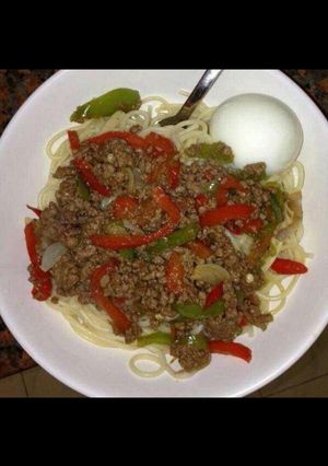 A picture of Indomie.