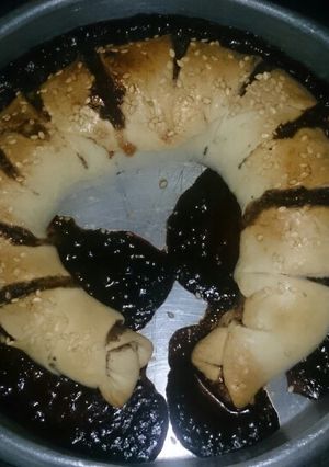 Una foto de Hiper-factura rellena de chocolate