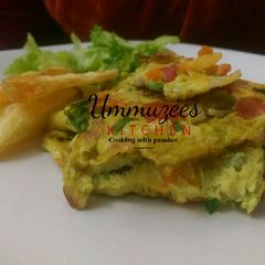 A picture of Chinese omelette.