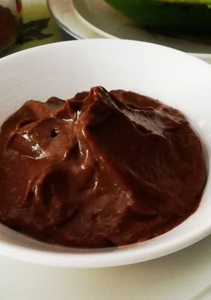 Una foto de Mousse de Chocolate (con Aguacate y Cacao)