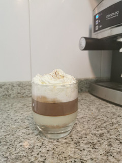Una foto de Café de galleta