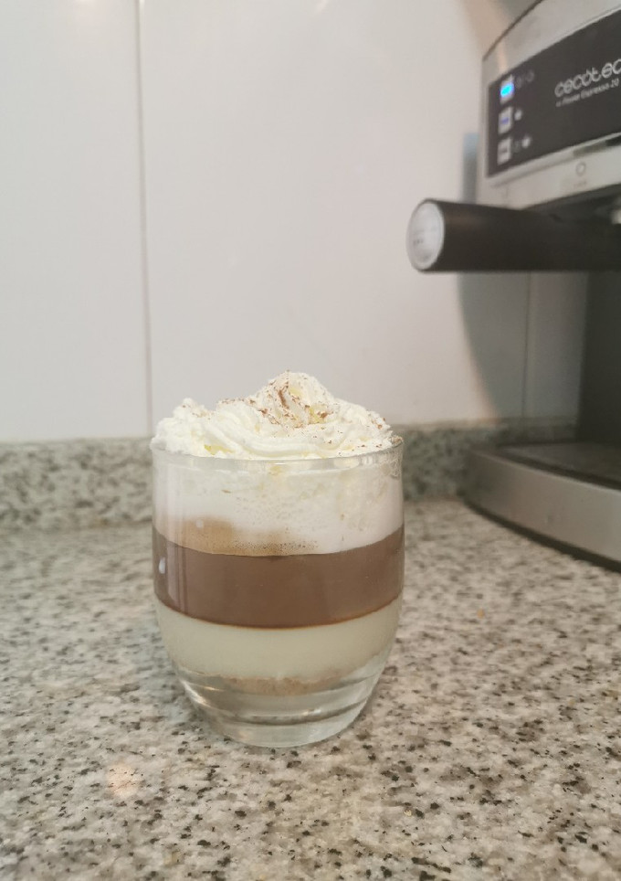 Una foto de Café de galleta